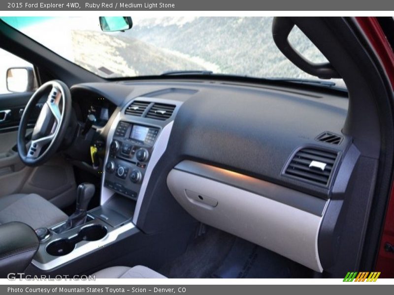 Ruby Red / Medium Light Stone 2015 Ford Explorer 4WD