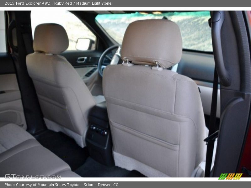 Ruby Red / Medium Light Stone 2015 Ford Explorer 4WD
