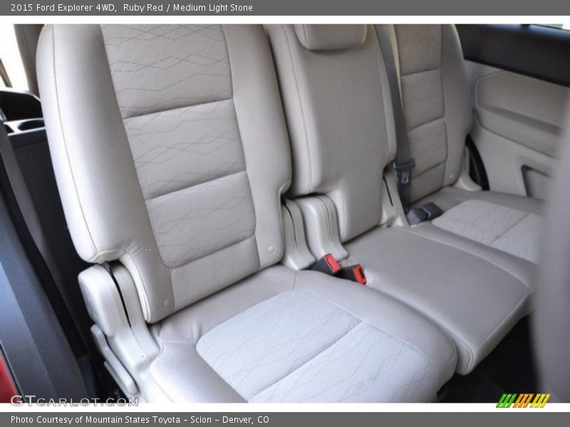 Ruby Red / Medium Light Stone 2015 Ford Explorer 4WD