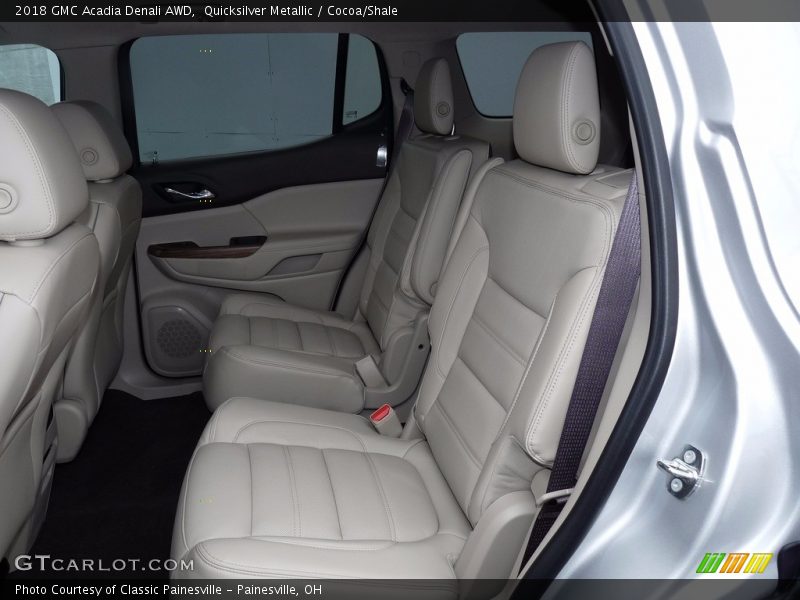 Quicksilver Metallic / Cocoa/Shale 2018 GMC Acadia Denali AWD