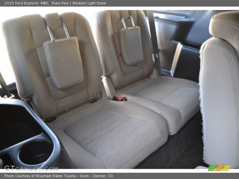 Ruby Red / Medium Light Stone 2015 Ford Explorer 4WD