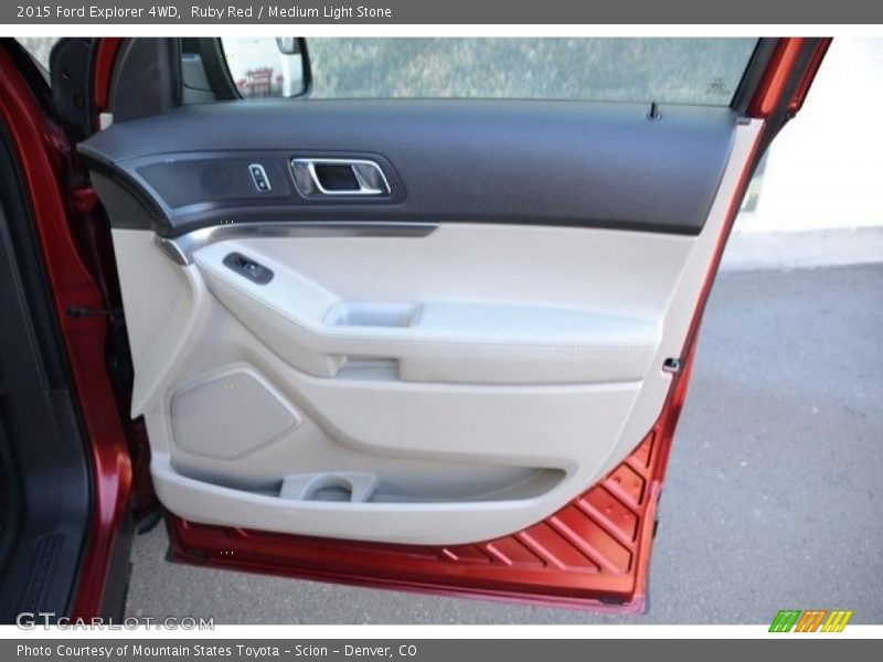 Ruby Red / Medium Light Stone 2015 Ford Explorer 4WD