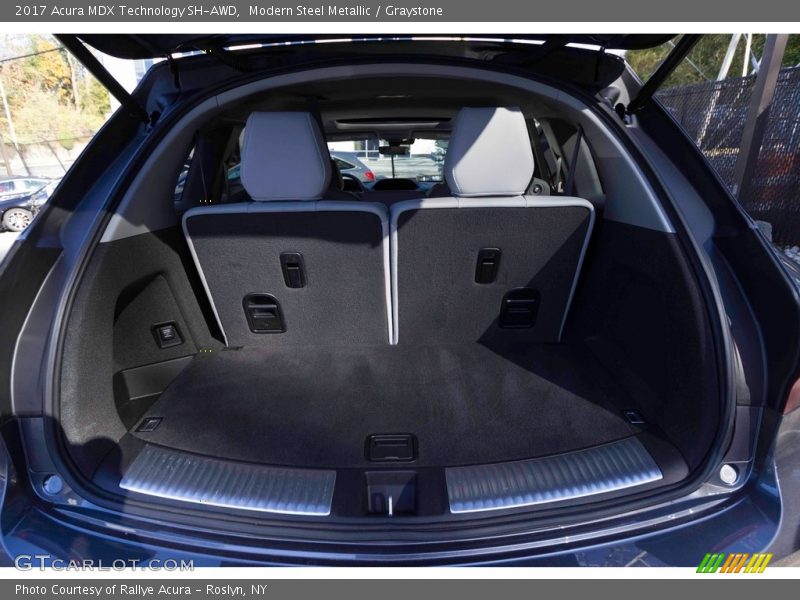 Modern Steel Metallic / Graystone 2017 Acura MDX Technology SH-AWD