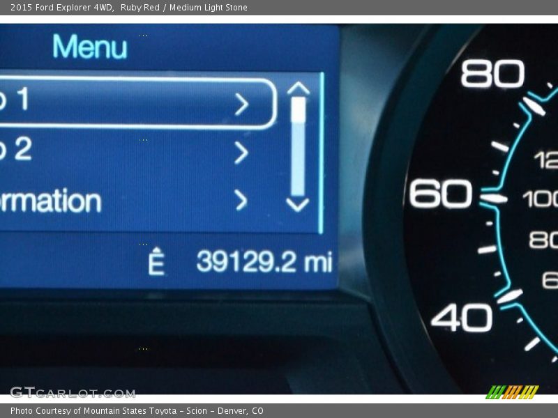 Ruby Red / Medium Light Stone 2015 Ford Explorer 4WD