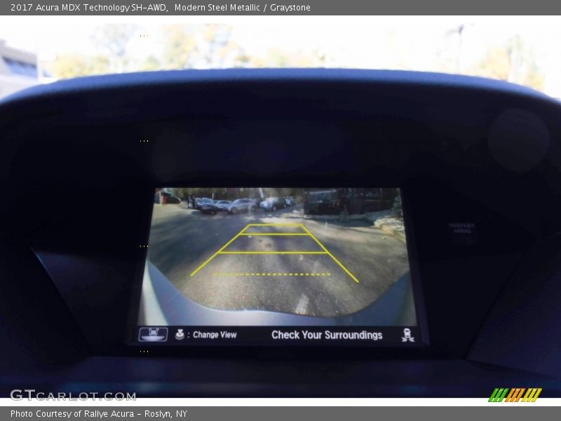 Modern Steel Metallic / Graystone 2017 Acura MDX Technology SH-AWD