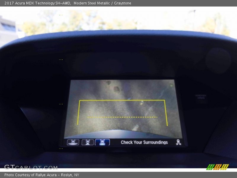 Modern Steel Metallic / Graystone 2017 Acura MDX Technology SH-AWD