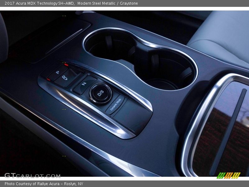 Modern Steel Metallic / Graystone 2017 Acura MDX Technology SH-AWD
