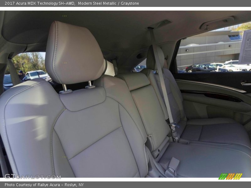 Modern Steel Metallic / Graystone 2017 Acura MDX Technology SH-AWD