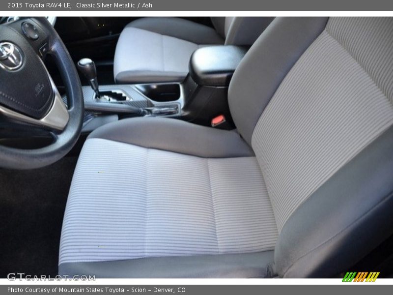 Classic Silver Metallic / Ash 2015 Toyota RAV4 LE