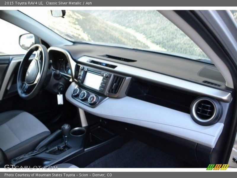 Classic Silver Metallic / Ash 2015 Toyota RAV4 LE