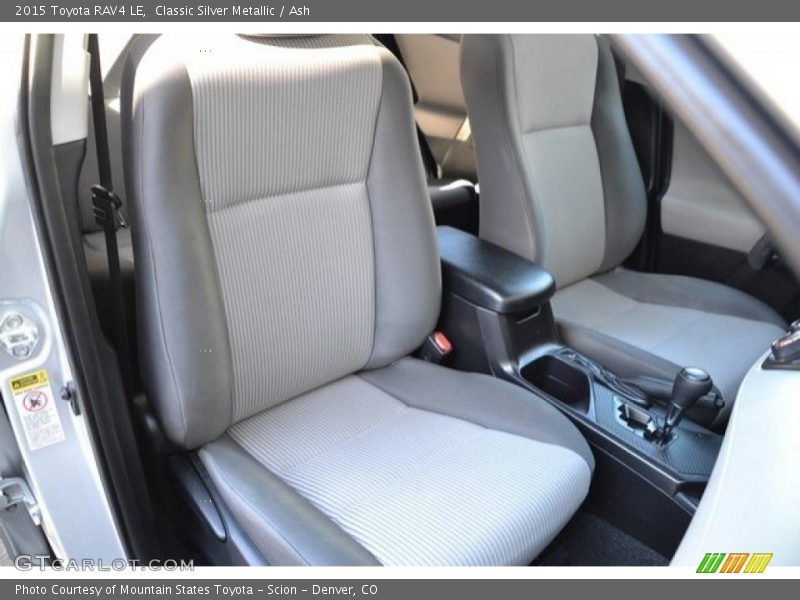Classic Silver Metallic / Ash 2015 Toyota RAV4 LE