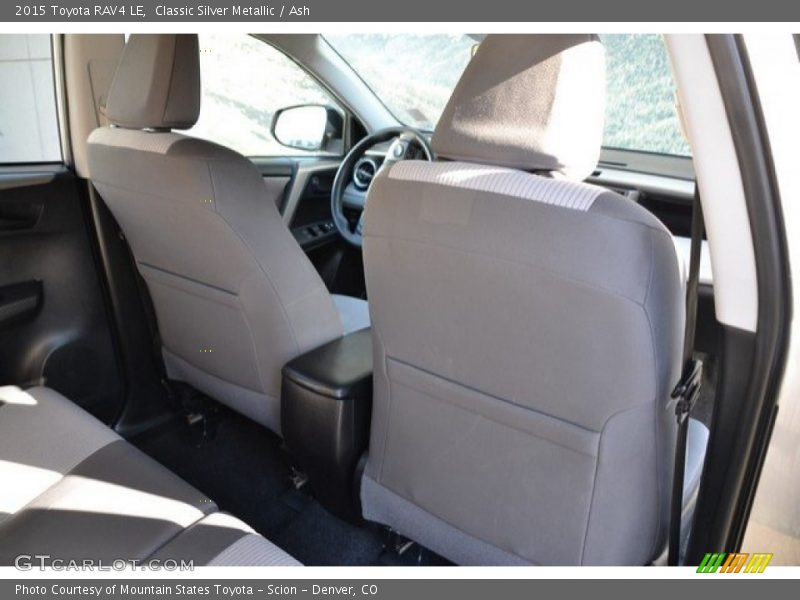 Classic Silver Metallic / Ash 2015 Toyota RAV4 LE