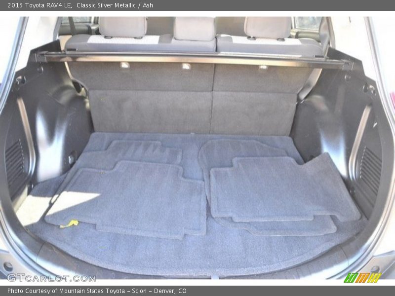 Classic Silver Metallic / Ash 2015 Toyota RAV4 LE