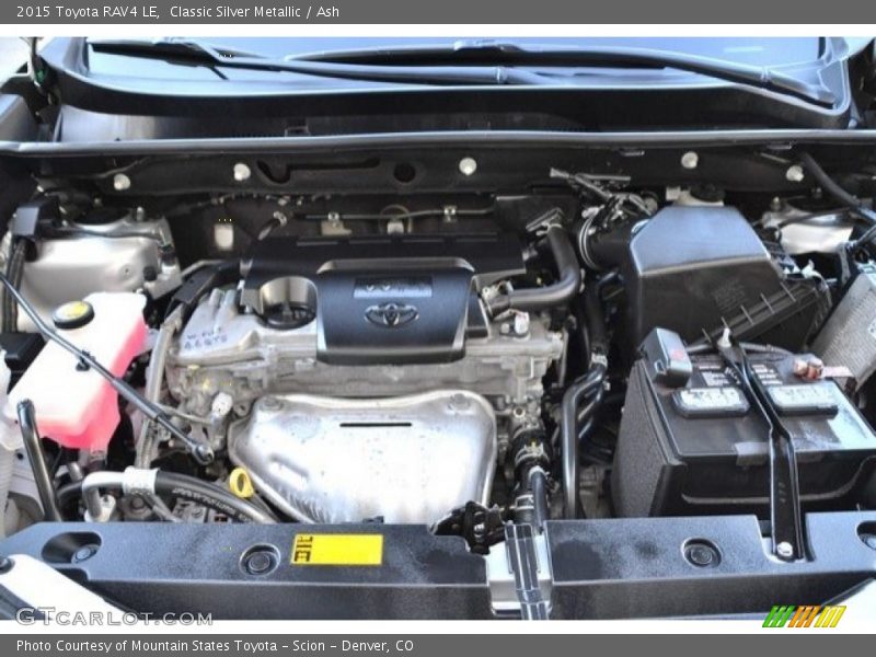 Classic Silver Metallic / Ash 2015 Toyota RAV4 LE