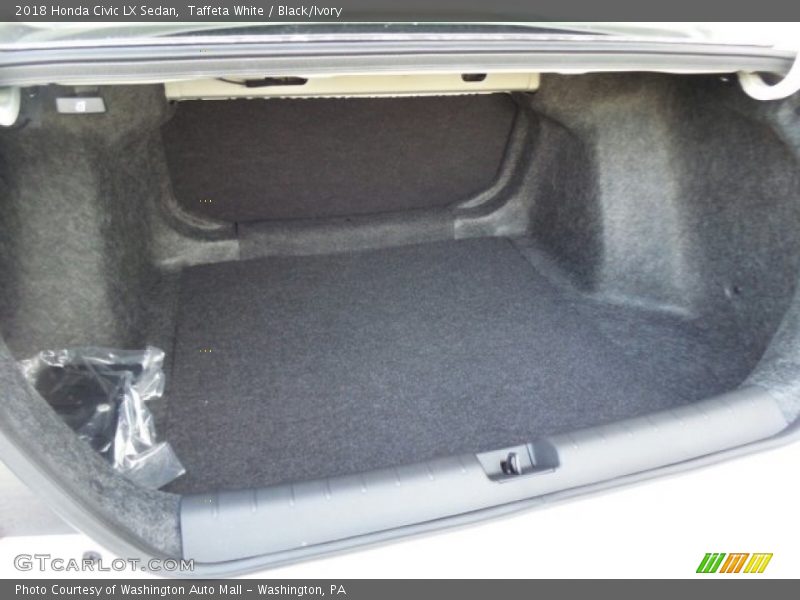Taffeta White / Black/Ivory 2018 Honda Civic LX Sedan