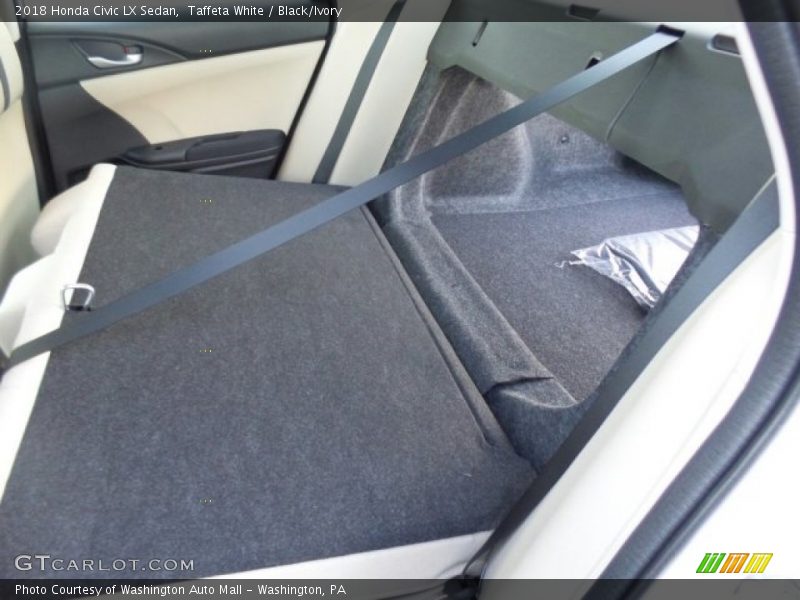 Taffeta White / Black/Ivory 2018 Honda Civic LX Sedan