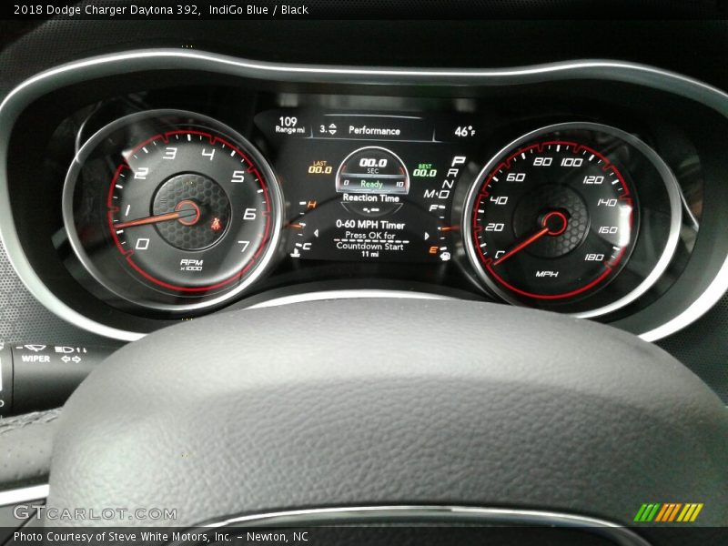 IndiGo Blue / Black 2018 Dodge Charger Daytona 392