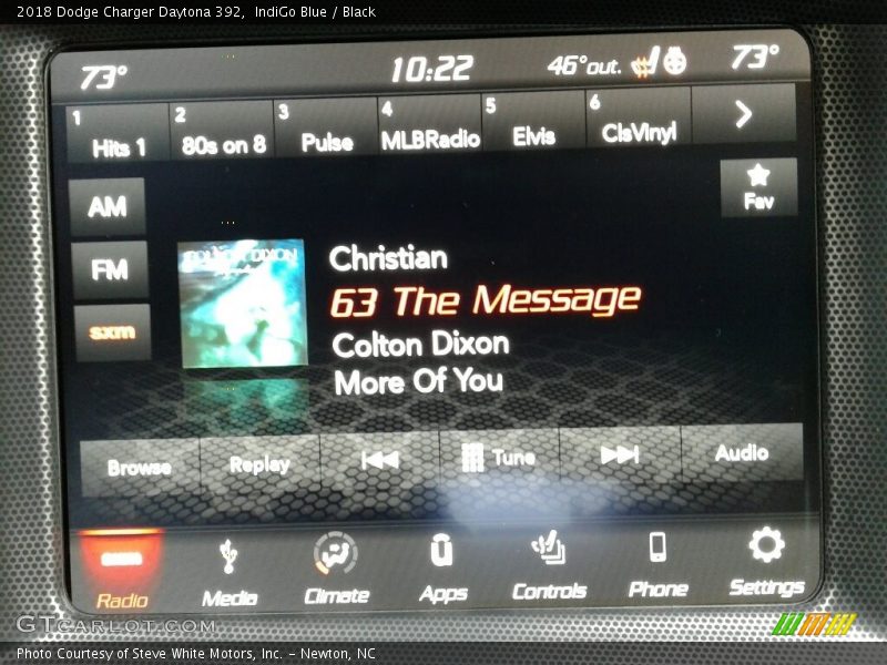 IndiGo Blue / Black 2018 Dodge Charger Daytona 392