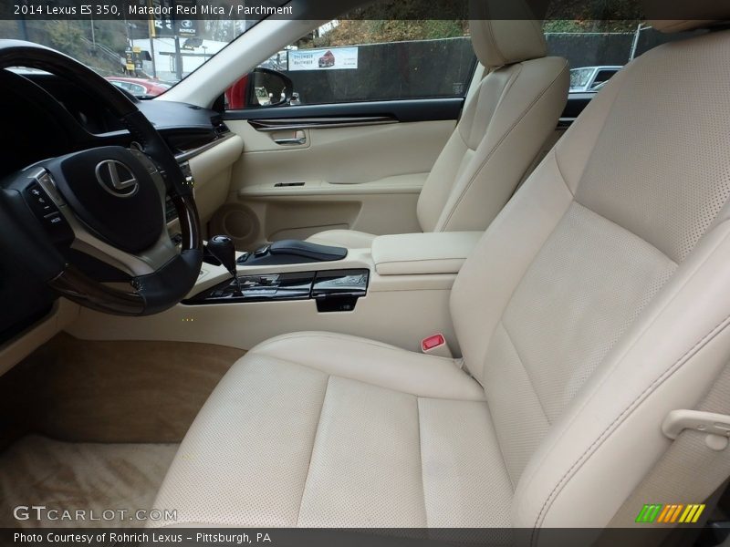 Matador Red Mica / Parchment 2014 Lexus ES 350