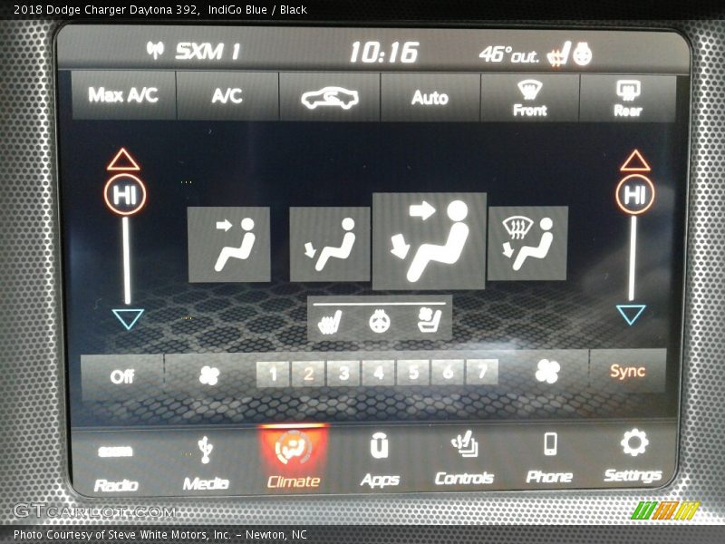 IndiGo Blue / Black 2018 Dodge Charger Daytona 392