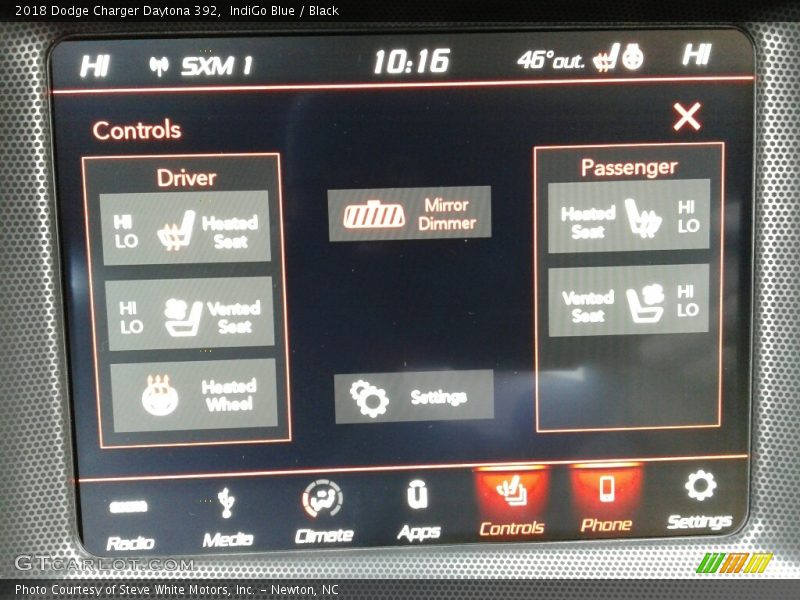 IndiGo Blue / Black 2018 Dodge Charger Daytona 392