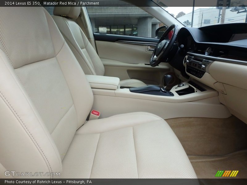 Matador Red Mica / Parchment 2014 Lexus ES 350