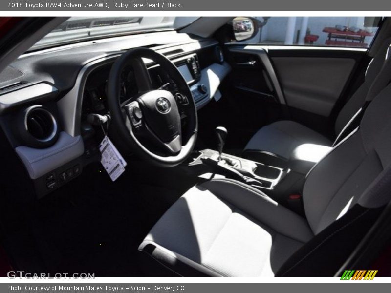 Ruby Flare Pearl / Black 2018 Toyota RAV4 Adventure AWD
