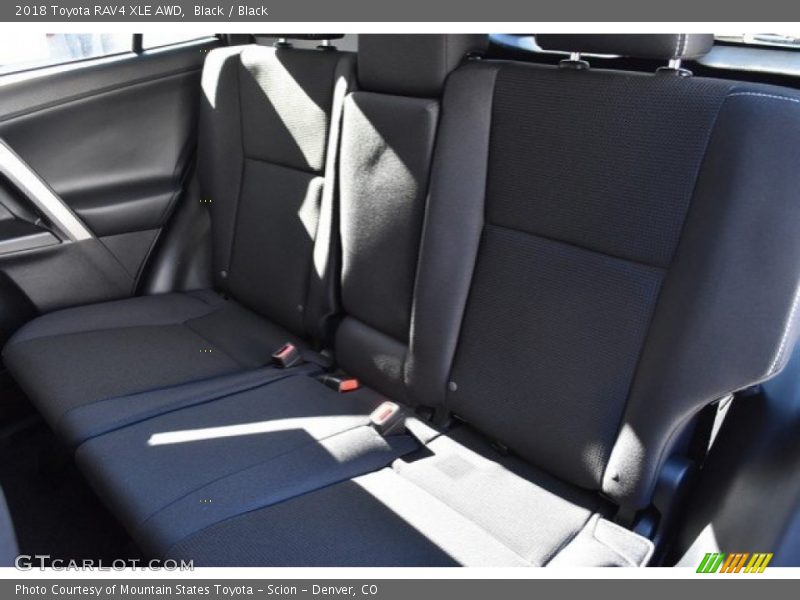 Black / Black 2018 Toyota RAV4 XLE AWD
