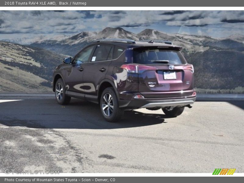 Black / Nutmeg 2018 Toyota RAV4 XLE AWD