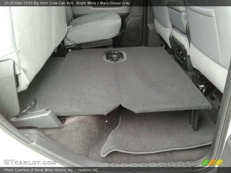 Bright White / Black/Diesel Gray 2018 Ram 2500 Big Horn Crew Cab 4x4