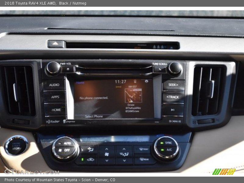 Black / Nutmeg 2018 Toyota RAV4 XLE AWD