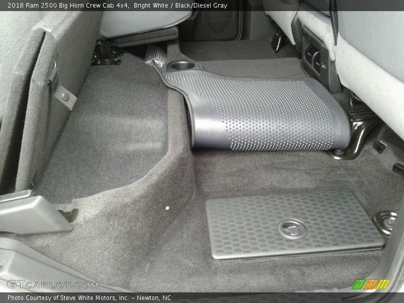 Bright White / Black/Diesel Gray 2018 Ram 2500 Big Horn Crew Cab 4x4
