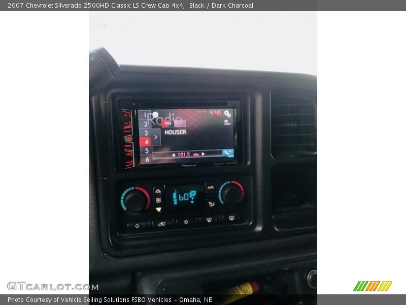 Black / Dark Charcoal 2007 Chevrolet Silverado 2500HD Classic LS Crew Cab 4x4