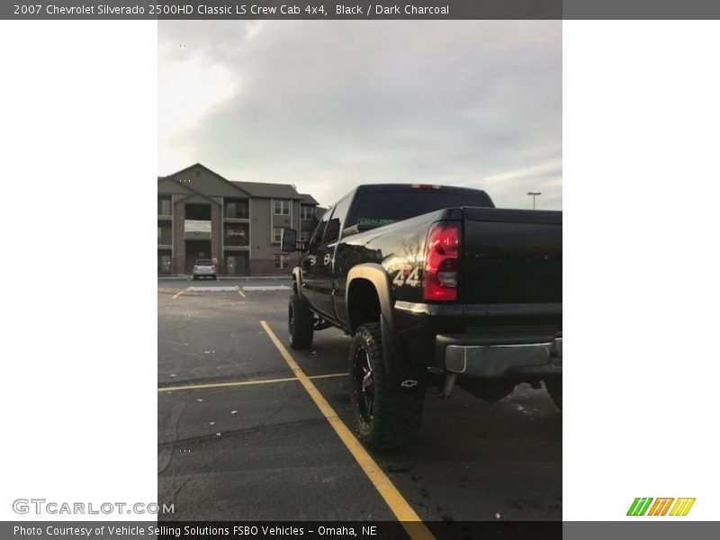 Black / Dark Charcoal 2007 Chevrolet Silverado 2500HD Classic LS Crew Cab 4x4
