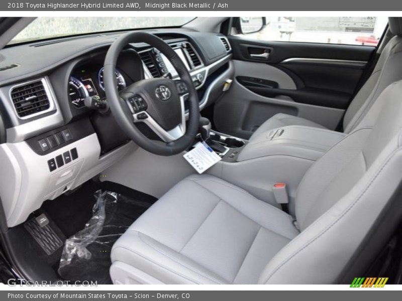  2018 Highlander Hybrid Limited AWD Ash Interior
