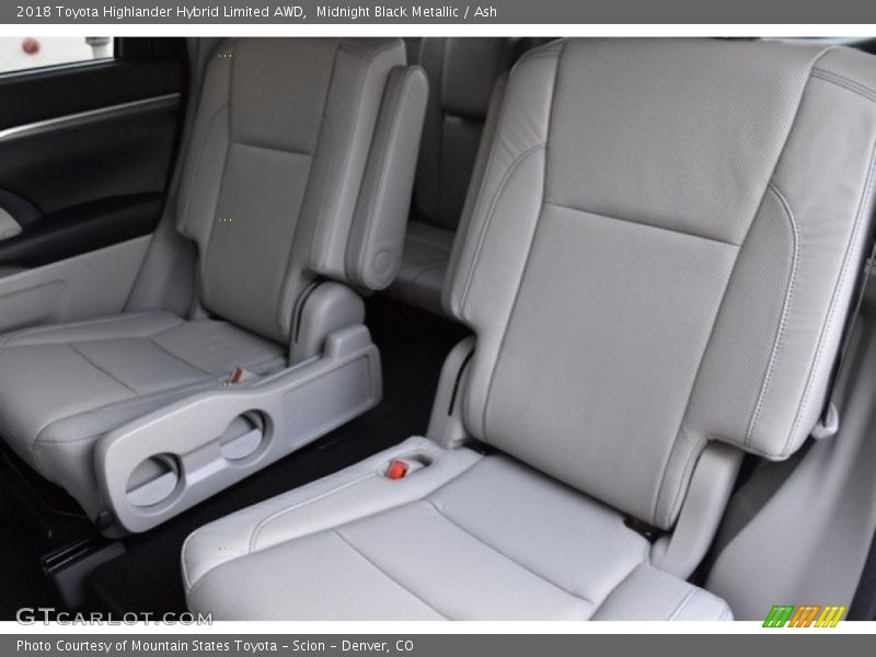 Rear Seat of 2018 Highlander Hybrid Limited AWD