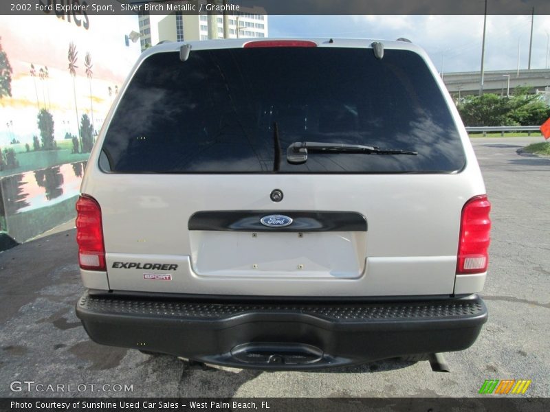 Silver Birch Metallic / Graphite 2002 Ford Explorer Sport