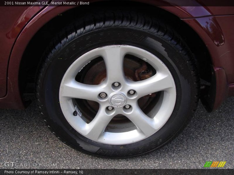 Merlot Metallic / Blond 2001 Nissan Maxima GLE