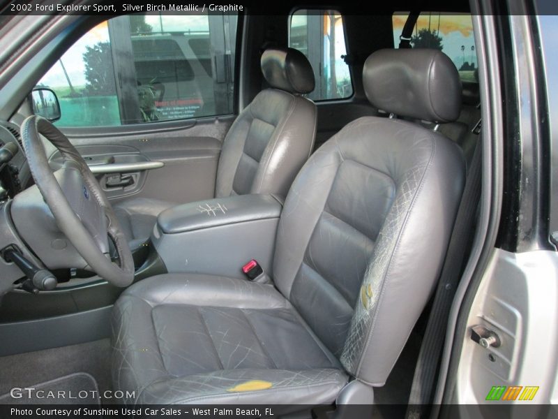 Silver Birch Metallic / Graphite 2002 Ford Explorer Sport