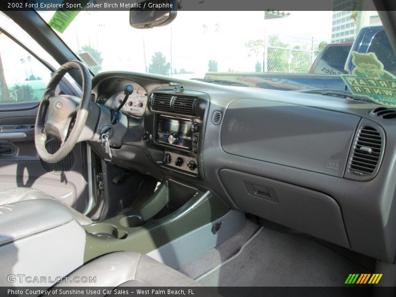 Silver Birch Metallic / Graphite 2002 Ford Explorer Sport