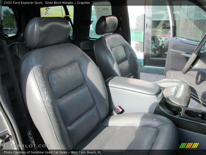 Silver Birch Metallic / Graphite 2002 Ford Explorer Sport