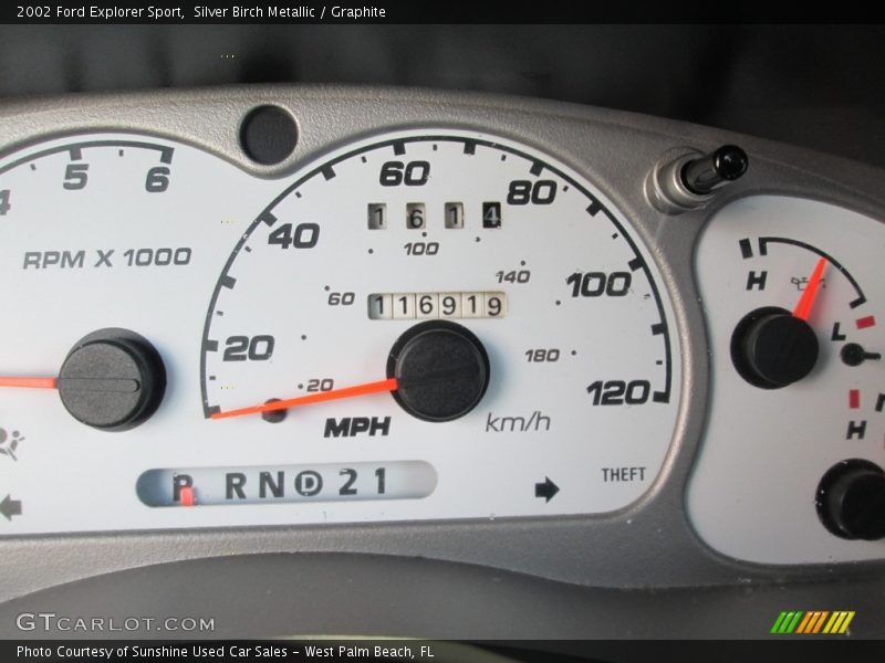 Silver Birch Metallic / Graphite 2002 Ford Explorer Sport