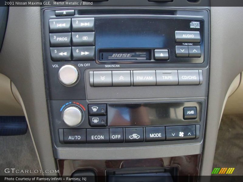 Merlot Metallic / Blond 2001 Nissan Maxima GLE