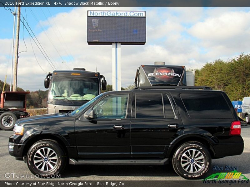 Shadow Black Metallic / Ebony 2016 Ford Expedition XLT 4x4