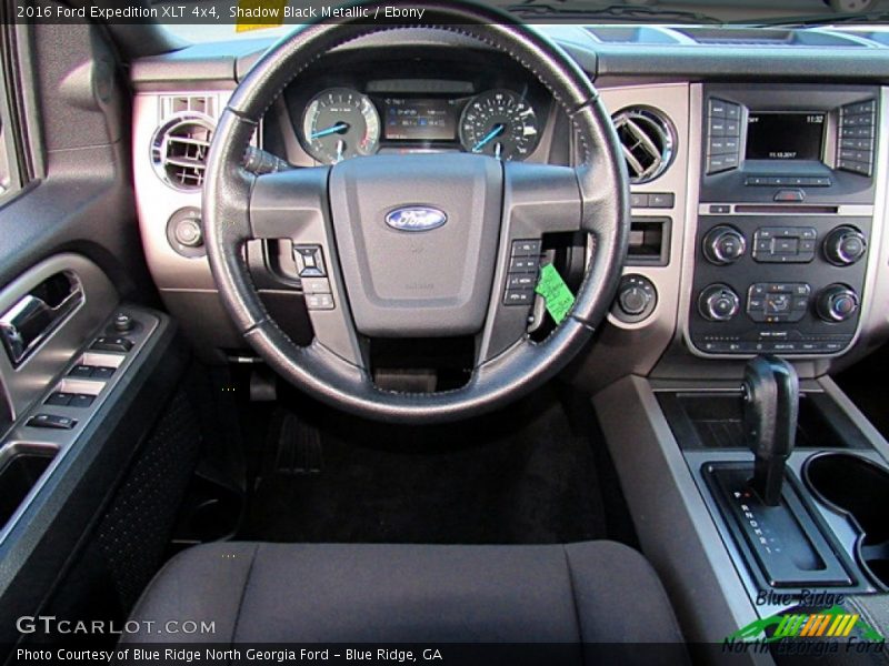 Shadow Black Metallic / Ebony 2016 Ford Expedition XLT 4x4