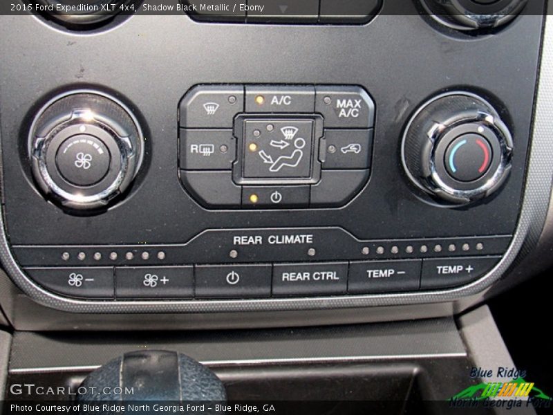 Shadow Black Metallic / Ebony 2016 Ford Expedition XLT 4x4
