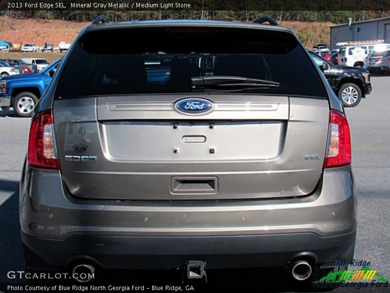 Mineral Gray Metallic / Medium Light Stone 2013 Ford Edge SEL