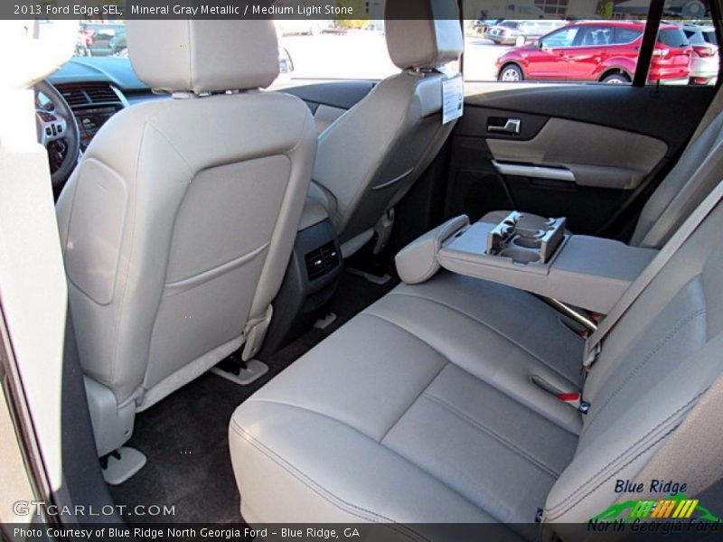 Mineral Gray Metallic / Medium Light Stone 2013 Ford Edge SEL