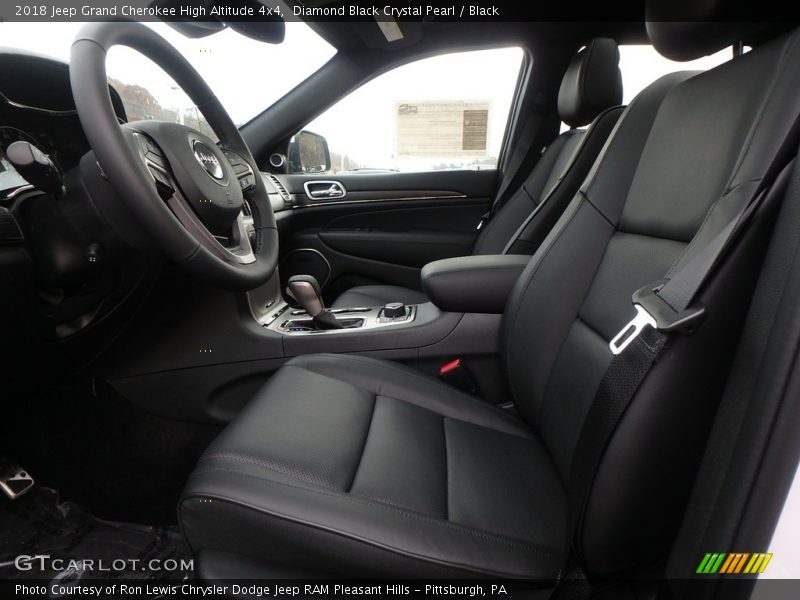Diamond Black Crystal Pearl / Black 2018 Jeep Grand Cherokee High Altitude 4x4