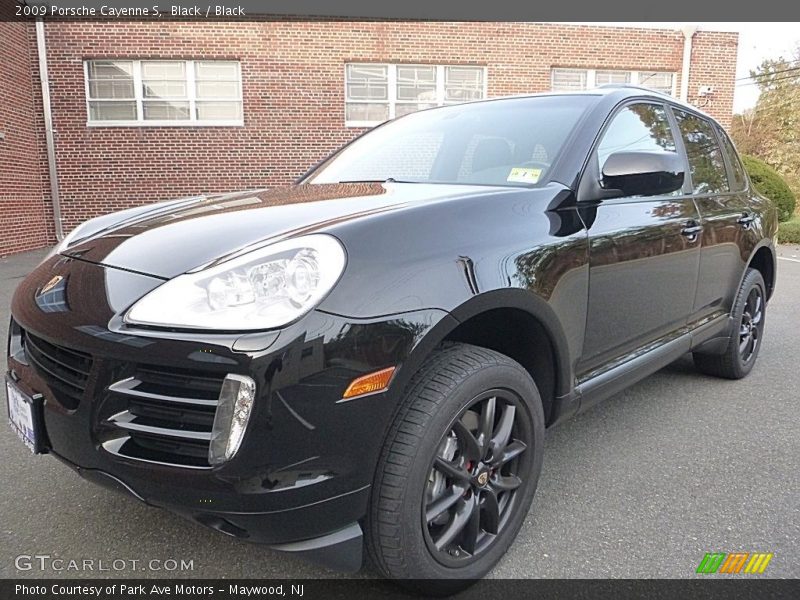 Black / Black 2009 Porsche Cayenne S